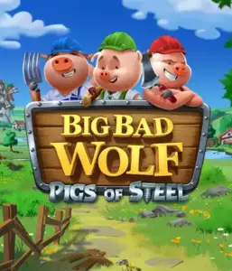 Dive into the action-packed twist of Pigs of Steel by Quickspin, highlighting innovative visuals with a cyberpunk take on the beloved fairy tale. Witness the three little pigs and the big bad wolf in a new light, equipped with mechanical gadgets, neon lights, and steel towers. Ideal for players interested in modern retellings of classic tales with exciting bonuses and high win potential.