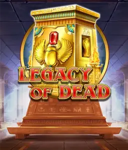 Experience the Legacy of Dead game by Play'n GO featuring free spins and expanding symbols, beginning with bets from $0.10.